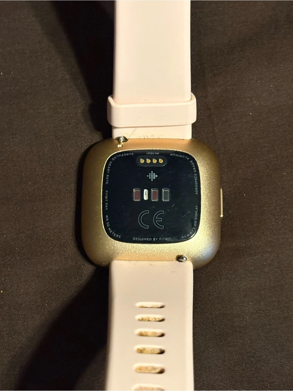 fitbit Versa 2 Pink with Rose Gold Case Smartwatch